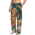 thumbnail image 2 of Balery X-mas and New Year print Men's Pajama Pants,Ultra Lightweight Pjs,Lounge Pant-Medium, 2 of 9