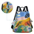 thumbnail image 5 of FORMRS Women's Travel Backpack Purse Anti-Theft Hidden Pockets Casual Shoulder Bag, Colorful Landscape, 5 of 7