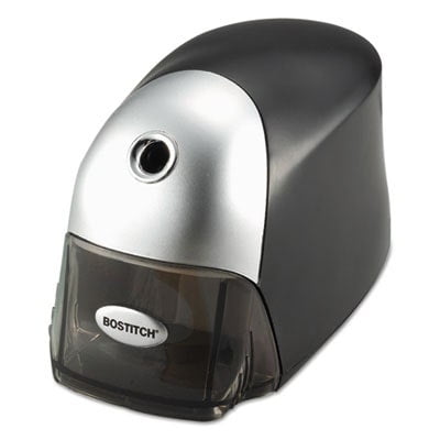 Bostitch Office QuietSharp Executive Heavy Duty Electric Pencil Sharpener for 65% Faster Sharpening and 6x Longer Cutter Life - Colored Pencil Compatible  Black