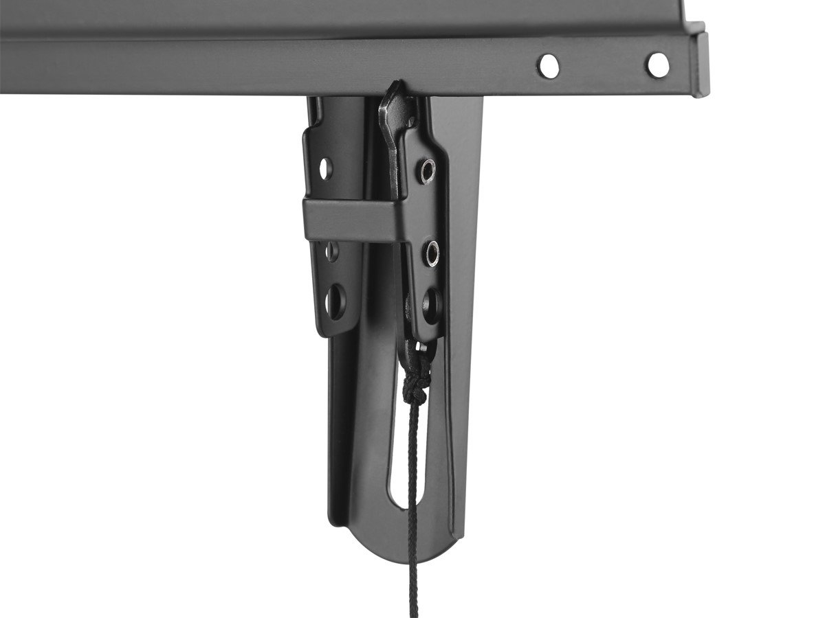 Monoprice Low Profile Tilt TV Wall Mount Bracket For LED TVs 37in to 80in, Max Weight 154 lbs, VESA Patterns Up to 600x400, Fits Curved Screens - EZ Series