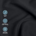thumbnail image 4 of Bare Home 5-Piece Bed-in-a-Bag - Twin XL, Black with Black Sheet Set, 4 of 8