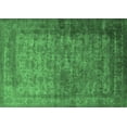 thumbnail image 1 of Ahgly Company Indoor Rectangle Oriental Emerald Green Industrial Area Rugs, 2' x 5', 1 of 4