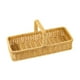 thumbnail image 5 of Cesta de compra con asa, cesta de almacenamiento tejida, decoración del hogar, tejida a mano, estilo rústico, espaciosa, para acampar, casa, boda, 5 of 8