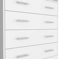 thumbnail image 4 of Depot E-Shop DE-CLB6744 Serbian Four Drawer Dresser, White, 4 of 6