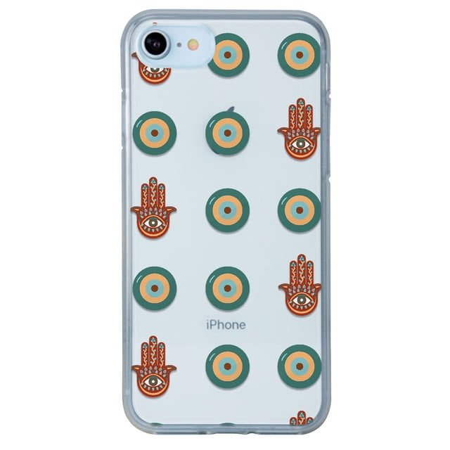 Funda Antigolpes para iPhone 7 InstaCase Ojo Turco y Manos Uso Rudo