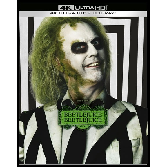 Beetlejuice Beetlejuice Limited Edition 4K UHD Steelbook - Italian Import (4K Ultra HD)