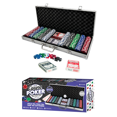 thumbnail image 1 of Tradeopia Premium 500 Piece Poker Set with Aluminum Carrying Case - Ultimate Party Game, 1 of 7