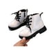thumbnail image 3 of UKAP - Botas de combate para niños y niñas, botines impermeables, botas de piel sintética con cordones y cremallera, 3 of 6