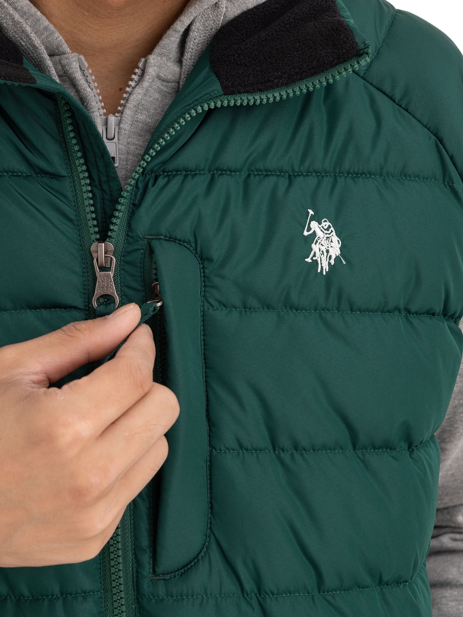 U.S. Polo Assn. Men's & Big Men's Signature Puffer Vest, Sizes S-3XL