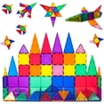 thumbnail image 1 of Picassotiles 60 piezas Set 60pcs iman de la construccion de PicassoTiles PicassoTiles, 1 of 2