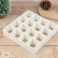 thumbnail image 2 of Mini Shelf Wooden 1/12 Decoration Miniature Stuff DIY Accessory Furniture Models Exquisite 16-grid Rack Model for Scene Layout, 2 of 5