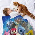 thumbnail image 2 of Miniforce anti-pilling, suave, ligera, esponjosa y acogedora de lujo para hogar y cocina – Perfecta para niños y adultos,120X150cm, 2 of 6