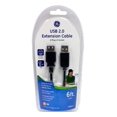 thumbnail image 1 of JASCO 96207 USB 2.0 Device Cable 16ft, 1 of 1