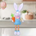 thumbnail image 3 of Almencla Easter Rabbit Figures Cartoon Easter Bunny Decor for Holiday Table Farmhouse A, 3 of 7