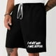 thumbnail image 2 of Mens Casual Shorts Lace-Up Elástico Cintura Bolsillo Ejercicio Fitness Hogar Pantalones de Media Longitud para Diario, 2 of 4