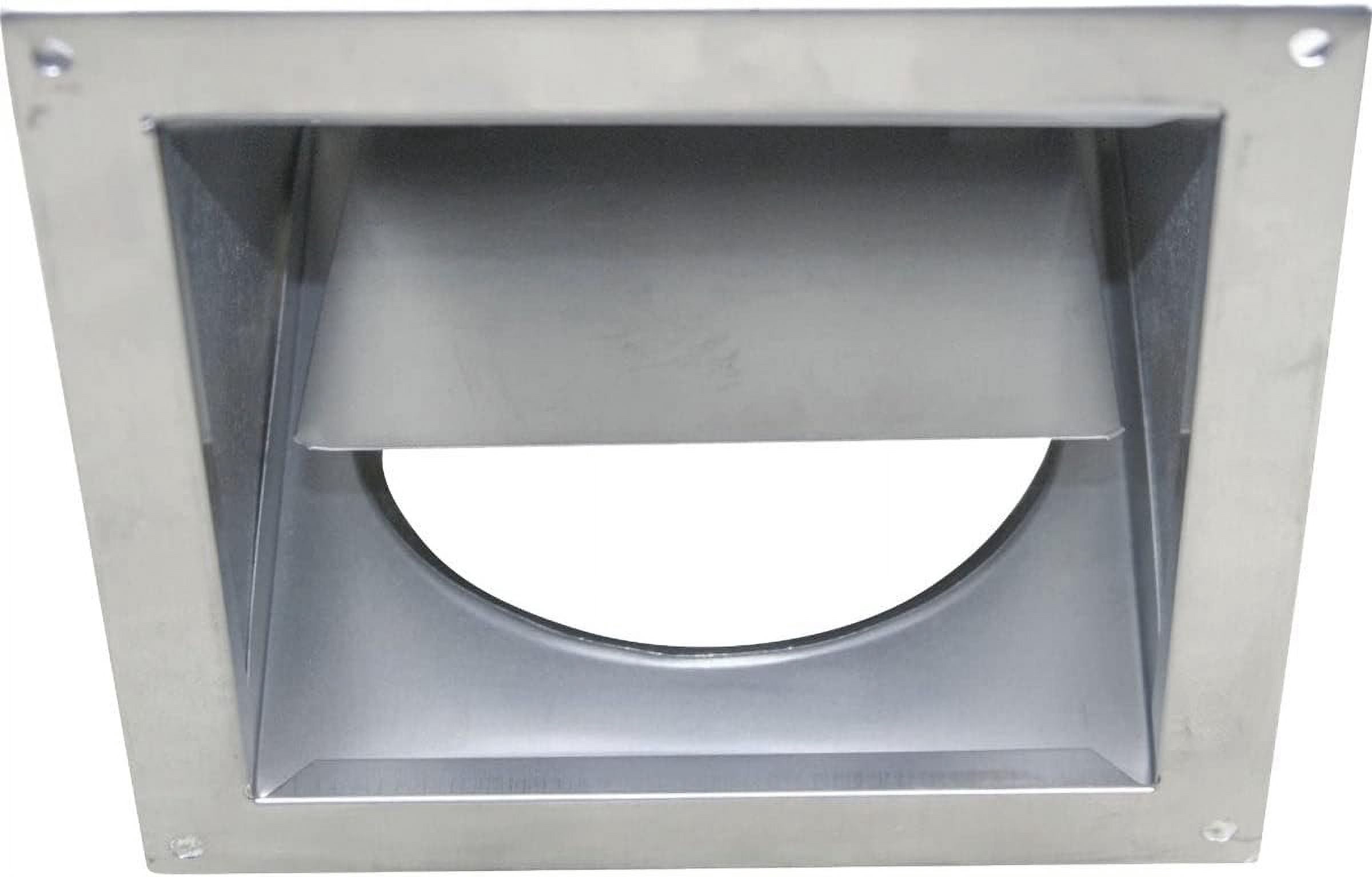 Builder's Best CECOMINOD035211 Aluminum Dryer Eave Vent, 4"