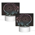 thumbnail image 2 of Fotbe Dreamcatcher Pattern Acrylic Night Light Gift with 3 Color ModesTouch-Sensitive LED Lamp Perfect Gift for Mother's Day, Birthday, or Christmas, 2 of 9