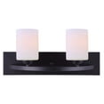 thumbnail image 2 of IVL370A02BK Canarm Inc Hampton - 2 Light Bath Vanity-8.5 Inches Tall and 6.5 Inches Wide-Black Finish, 2 of 4