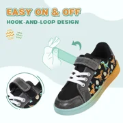 EUXTERPA Toddler Dinosaur Sneakers for Boys Casual Fashion Shoes Kids School Walking Shoes Little Kid Size 12