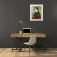 thumbnail image 3 of Cassatt, Mary 19x24 White Modern Wood Framed Museum Art Print Titled - Susan in a Straw Bonnet, 3 of 4