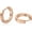 Rose Gold 12mm, variant on Small Gold Hoop Earrings for Women 14K Gold Plated Huggie Hoop Earrings
