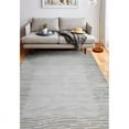 thumbnail image 3 of Bashian R129-SIL-8X10-HG385 7 ft. 9 in. x 9 ft. 9 in. Greenwich Contemporary Wool & Viscose Hand Tufted Area Rug, Silver, 3 of 11