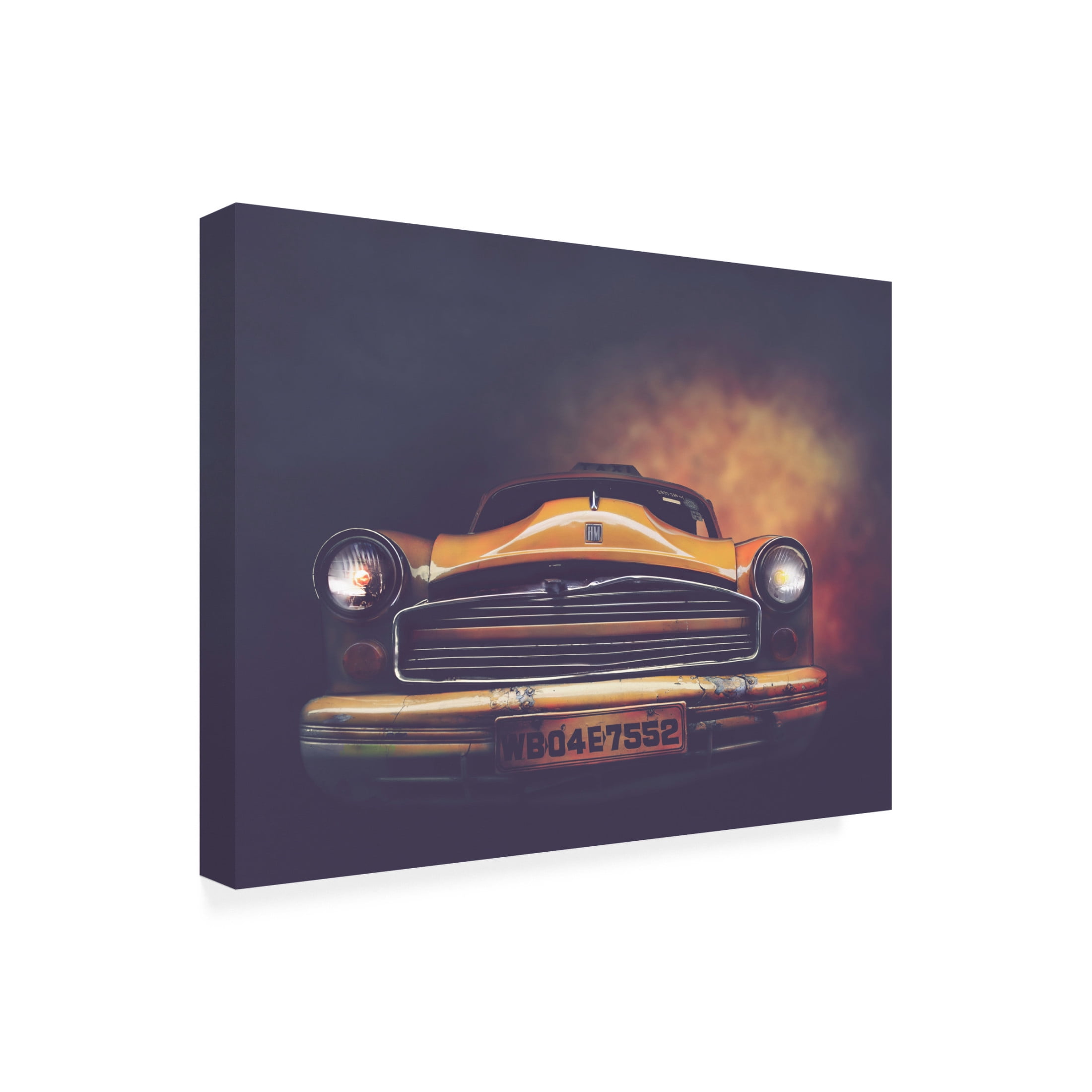 Trademark Fine Art Svetlin Yosifov Kolkata Taxi Canvas Wall Art