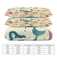 thumbnail image 3 of Ocean Cute Mermaid Bedding Set with Zipper Closure for Girls & Boys, 3 of 6