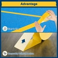 thumbnail image 4 of Cinta para Canchas de Pickleball Uxcell, 2 Pulgadas x 295 Pies Líneas de Pickleball para Exteriores, Kit de Marcado de Canchas para Temporal/Gimnasio/Tenis/Entrada/Bádminton/Deportes [Amarillo], 4 of 7