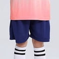thumbnail image 5 of KPOPLK Boys Athletic Shorts Set - 2 Piece Dry Fit Boys Short Sleeve Shirt & Basketball Shorts - Activewear Gym Short Clothing Size 7-8 Years,Light Blue, 5 of 6