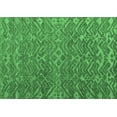 thumbnail image 1 of Ahgly Company Indoor Rectangle Abstract Emerald Green Modern Area Rugs, 7' x 10', 1 of 4