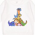 thumbnail image 3 of Inktastic Gecko Pile Cute Lizards Toddler Sweatshirt, 3 of 4