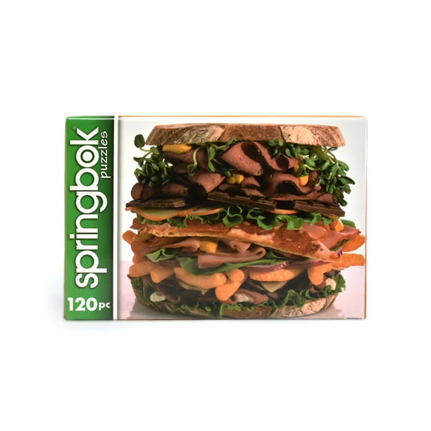 Springbok's 120 Piece Jigsaw Puzzle Snack Stack