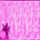 thumbnail image 3 of Christmas Fairy Bedroom USB Curtain Light String with Remote New Year Gifts Xmas Tree Pendant Navidad Home Party Decoration Noel, 3 of 5
