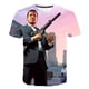thumbnail image 1 of Juego para niños GTA 5 Camiseta Niños para niña Niño Niñas Niños Imprimir 3D Camisetas Niño Bebé Tops Ropa GTA 5 Camiseta Clothes13T Gao Jinjia LED, 1 of 2