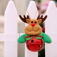thumbnail image 2 of 4 piezas Adornos navideños Campanas Decoraciones, Adornos colgantes para árbol de Navidad para puerta de Navidad Fiesta en casa, 2 of 5