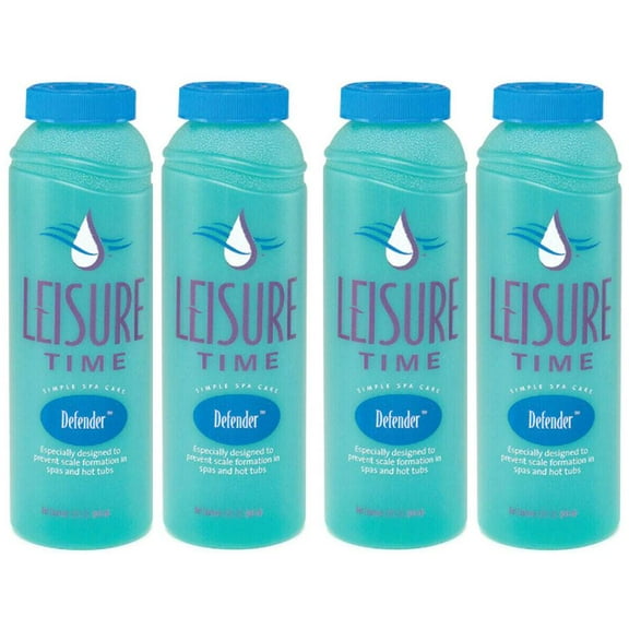 Leisure Time Spa Hot Tub Weekly Stain and Scale Care Control Defender (4 Pack)