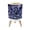 Color 2, variant on Small Trash Can with Lid Western Striped Cowboys Horses Rustic Mid Century Cowboy Horse 1.8 Gallon Dog Proof Trash Can Round Garbage Can Waste Bin Wastebasket for Bathroom Bedroom Living Room