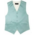 thumbnail image 5 of Blue Men's Satin Vest Spencer J's - XL, 5 of 7