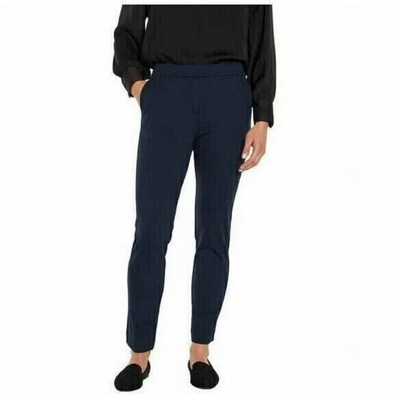 Banana Republic Women's Ponte Pants (Blue, 6)