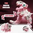 thumbnail image 5 of Toys Gifts Toy Figures Action Figures Model Animals Robot Deformation Big Robot Dinosaur Toy Deformed Square Dinosaur Building Toys GREEN, 5 of 8