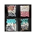 thumbnail image 3 of 2m Handmade Pom Pom Pompom Garland Bunting Birthday Party Decoration Baby Shower, 3 of 3