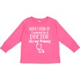 thumbnail image 3 of Inktastic Future Doctor Like Mommy Girls Long Sleeve Toddler T-Shirt, 3 of 5