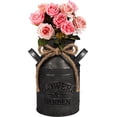 thumbnail image 5 of Florero Vintage de Metal Brillar Vinta Galvanizado L11.5 x H19cm, 5 of 5