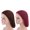 F, variant on Rayon Mesh Hair Net Sleeping Cap Set Gentle Hair for Long Hair Care Two Piece Knitted Hat