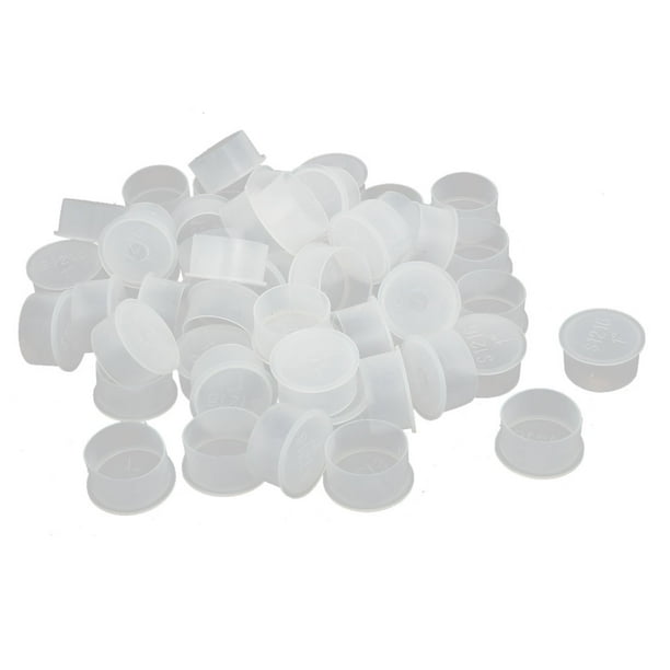 G1" PE Plastic Thread Protection Sleeve Dustproof Pipe Sheath 50pcs