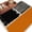 Orange, variant on Area Rug for Living Room, Orange Black Non-Slip Indoor Large Carpet for Bedroom/Dining Room, Farmhouse Striped Modern Abstract Art Washable Low-Profile Rectangle Floor Runner Rugs - 5 x 8 Ft