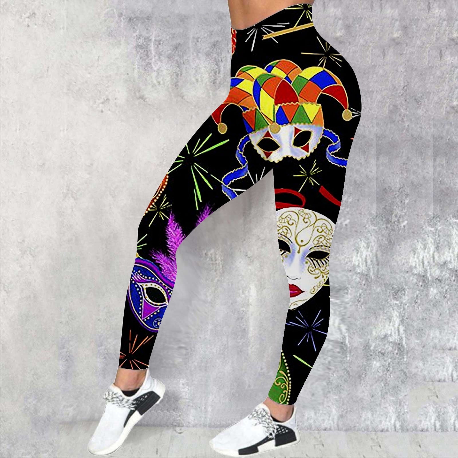 Mallones Deportivos Mujer JShteea Leggings Suaves Ajustados Sin