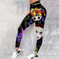 thumbnail image 1 of MKLEKYY Leggins deportivos mujer Carnaval estampado Casual deportes Yoga pantalones moda Leggings, 1 of 3