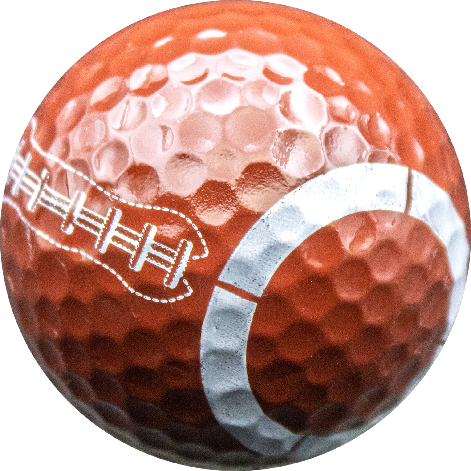 Football Golf Balls 12 Pack by GBM GOLF